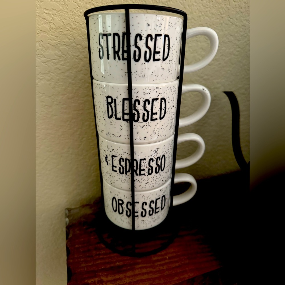Espresso Coffee Mug Set